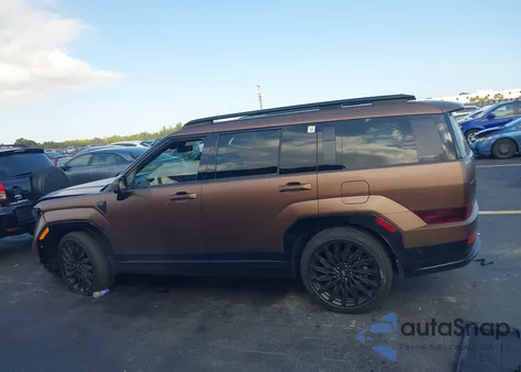 2025 Hyundai Santa Fe Calligraphy z USA, uszkodzony, nr VIN 5NMP5DGL4SH148176